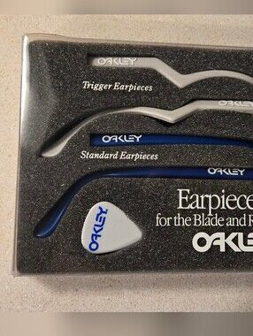Vintage Oakley Blade/Razor Blade Earpiece Kit Parts